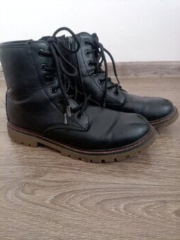 Zateplené topánky 36 / zapínanie na zips + šnúrky