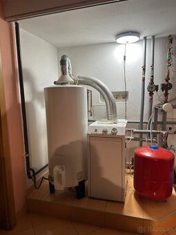 Plynovy kotol + Bojler na teplu vodu