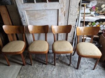 Retro drevene stolicky