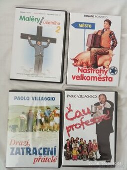 Predám - 24 DVD Účetní Fantozzi