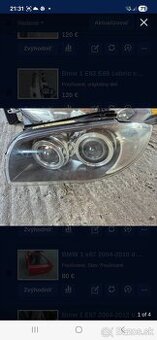 Bmw 1 e87 rok 2004-2008 svetlo Bi xenon lave