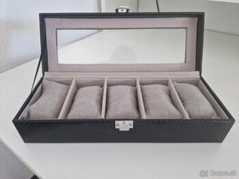 Pánske hodinky 3x + kazeta na hodinky