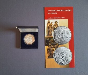 200 sk 1998 Slovenska nar galeria Proof