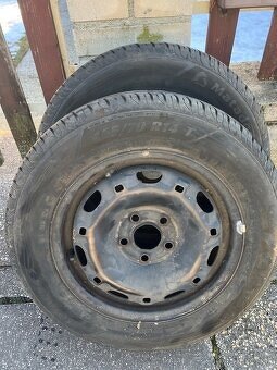 Štyri disky s letnými pneumatikami - Fabia 1, Octavia 1
