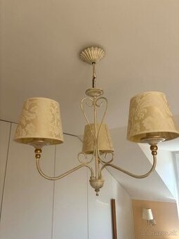 Luster + nástenné lampy set