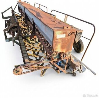 Ťahaná sejačka z Roudnických strojíren r.v. 1974