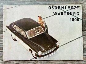 Dobový prospekt Wartburg 1000 ( 1963 ) česky