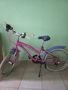 Detský bicykel s prehadzovačkou