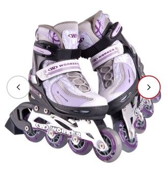 Damske nastavitelne inline korcule