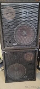 Predám reprobedne DAN 2x600w, +zosilňovač RH Sound 2x 625w