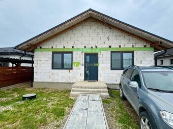 Na predaj 3 izbový rodinný dom, novostavba bungalovu v obci