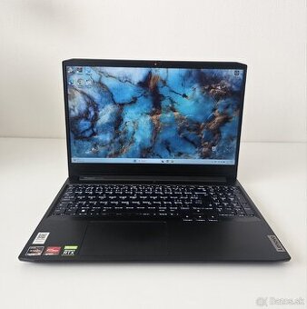 Herný notebook Lenovo Ryzen 5 RTX 3060 RAM 16 GB 120 display
