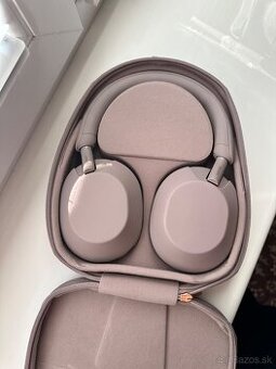 Sony WH-1000XM5 bezdrôtové slúchadlá fialovoružové