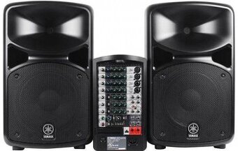 YAMAHA STAGEPAS 600i + AL stojany a kufor Yamaha na repro