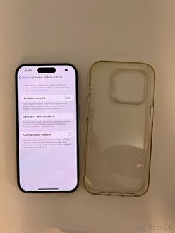IPHONE 14 PRO SILVER 256GB ZÁRUKA - DOBRÝ STAV