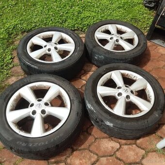 Predam hlinikove disky na Nissan Qashqai 17 zoll