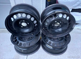 plechové disky AUDI,VW,Škoda 7Jx16" ET39 pekné zachovalé