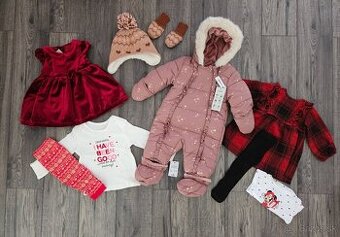 Zimný / vianočný balík oblečenia 68