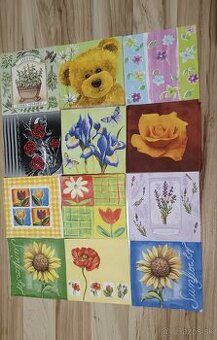 Sady servítok na tvorenie