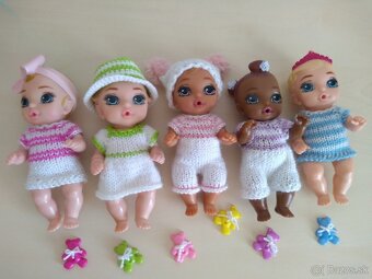 Námornícke letné šaty na bábiky barbie ken RH klobúky čiapky