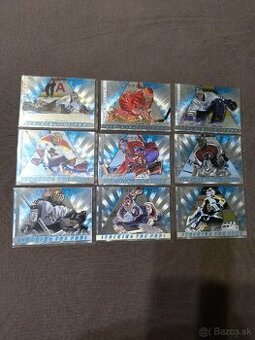 Hokejové kartičky - Pinnacle stacking the pads 1997