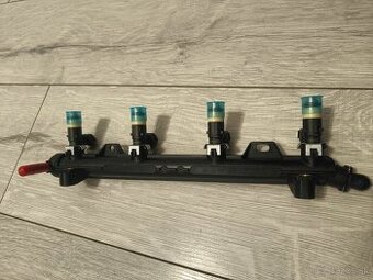 Vstrekovacia lišta, vstrekovacie trysky