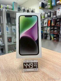Apple iPhone 14 128 midnight krásny stav