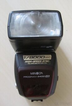 Blesk Minolta 5400 HS Program-výkonný,profi-Top stav