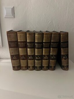 Masarykův slovník naučný – kompletná sada 1–7 (A–Ž)