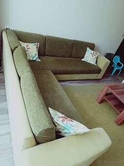 Predám rohová sedacia súprava, rohový gauč.
