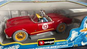 Lancia Aurelia B24 Spider Donald Duck 1:18 Burago