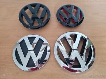 Logo znak VOLKSWAGEN chromovy odznak emblem