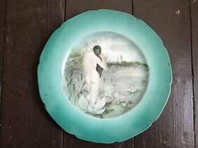 ručne malovaný porcelánový tanier