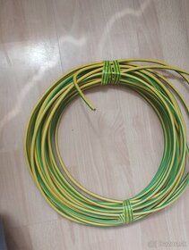 Inštalačný kábel HELUKABEL H07V-K ohybné lanko 1x16 mm² žlto