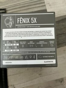Garmin fenix 5X sapphire edition