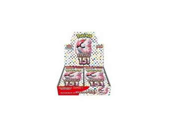Pokémon - 151 Booster Box - japonsky
