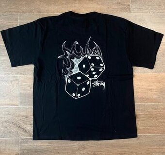 Stussy tričko čierne