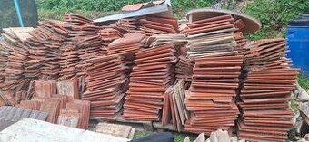 Na predaj použité škridle 3000ks