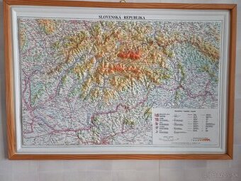 Plastická mapa