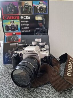 Fotoaparát Canon EOS 50E. Zrkadlovka na film.