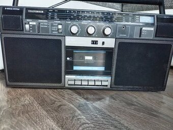 Telefunken RC 760 radiomagnetofon retro kazeťák