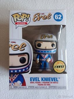Funko pop Evel Knievel Chase edition 62