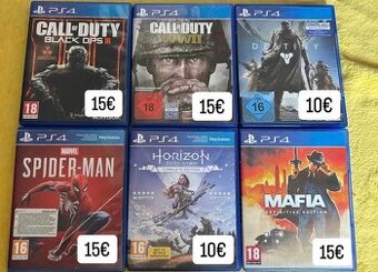 Hry na PS4