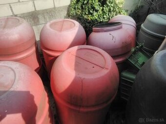 Plastove sudy na kvas 220l a 120l