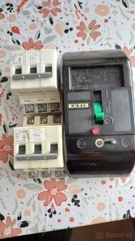 Predám elektro spínače, tepelné ochrany .