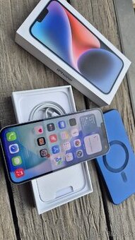 Apple iphone 14 plus 128gb blue top stav