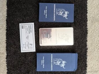 Investičné striebro 1000 g.