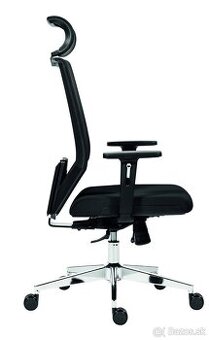 Vysokokvalitná Kancelárska stolička Antares Edge čierna + či