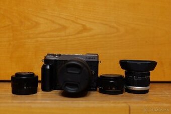 Predám  Panasonic Lumix gx9 + objektivy+ príslušenstvo