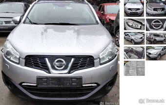 Nissan Qashqai 2.0 2013 predám MOTOR MR20, DVERE, NÁRAZNÍK,